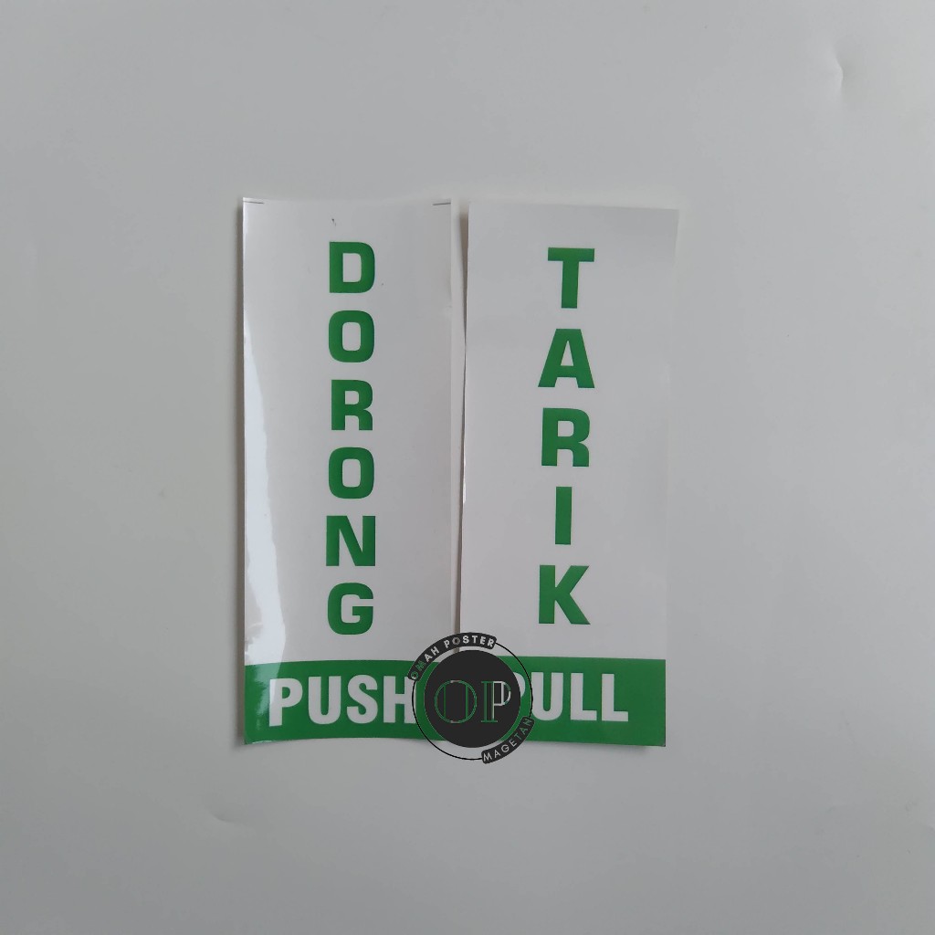 

Stiker Dorong Tarik - Pull - Push - Stiker Pintu Dorong Tarik
