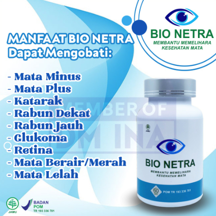 BIO NETRA BIONETRA OBAT MATA MINUS BIONETRA ORIGINAL