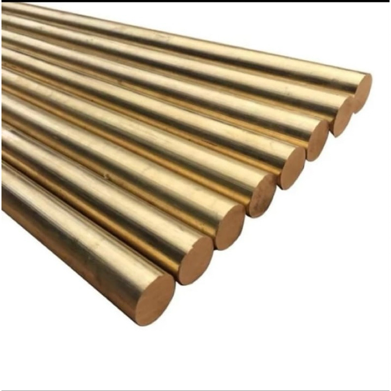 as kuningan 10mm x 30cm rod brass