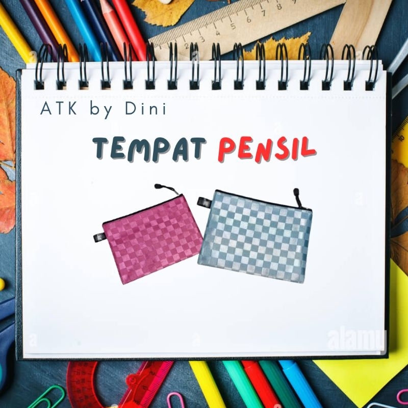 

Tempat Pensil Besar Perlengkapan Anak Sekolah