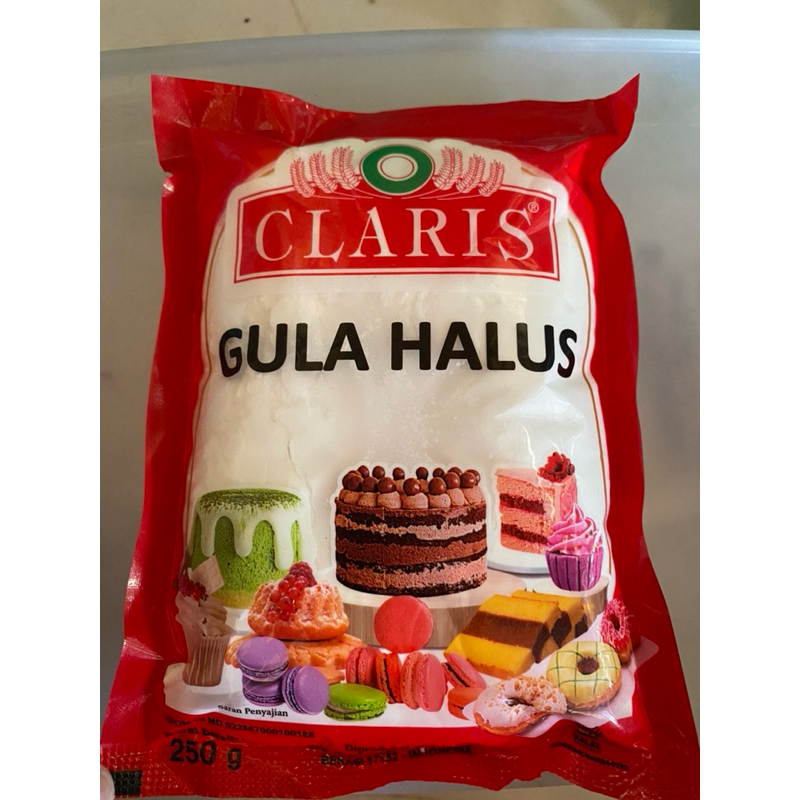 

Gula Halus Claris Berat 250 gr Termurah