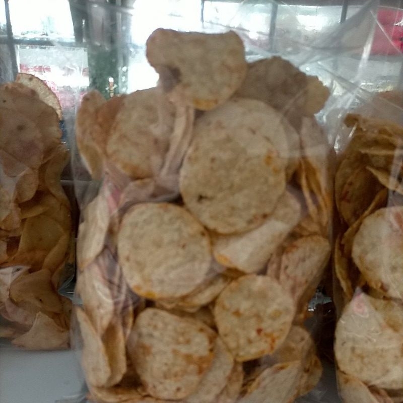 

keripik camilan OPAK bumbu rujak 250 gr