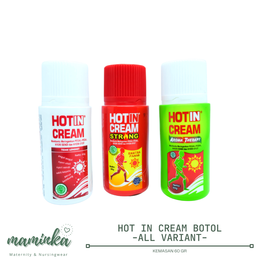 HOT IN CREAM BOTOL 60 Gram (KECIL)