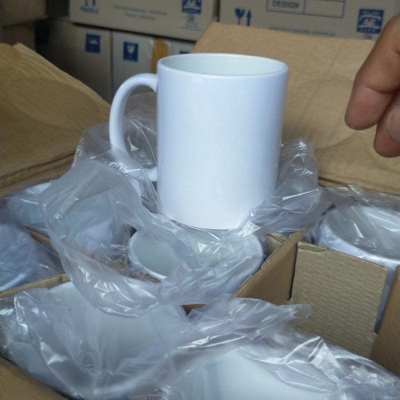 MUG KERAMIK POLOS /MUG COATING POLOS/MUG PUTIH POLOS /GROSIR MUG COATING