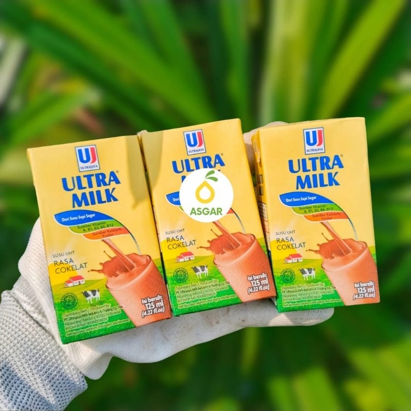 

Fresh Milk Susu Ultra 125ml Full Cream Susu UHT Rasa Coklat