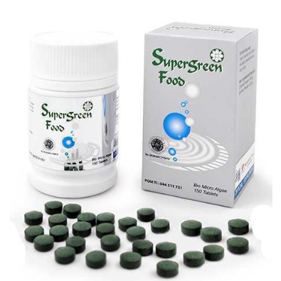SGF Supergreen Food Suplemen Spirulina Chlorella