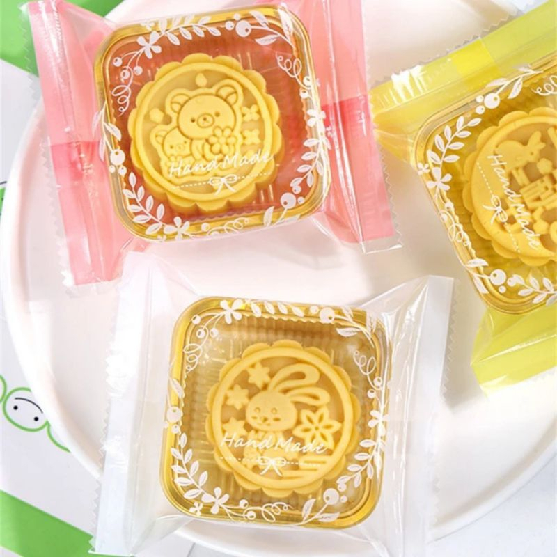 

Plastik mooncake nastar cookies handmade 9x11 plastik sealer warna