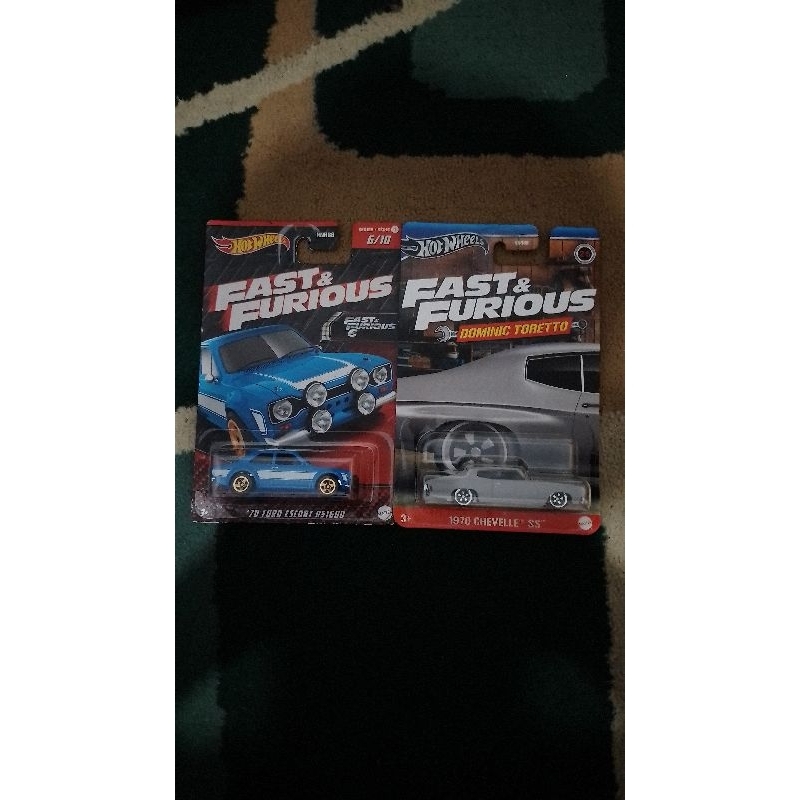 Hotwheels Fast & furious series