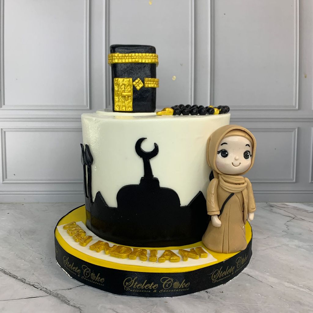 

Kue Ulang Tahun/birthday cake/Kue Ultah custom/Kue Ulang Tahun Tema Kaabah