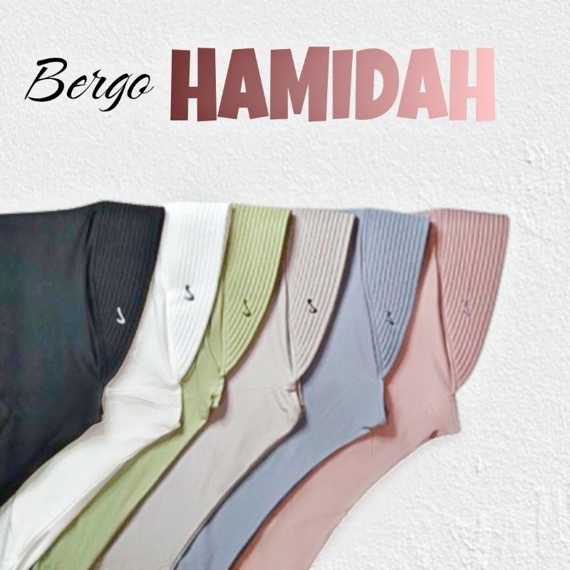 Hijab Bergo Hamidah - Bergo Hamidah Ukuran M