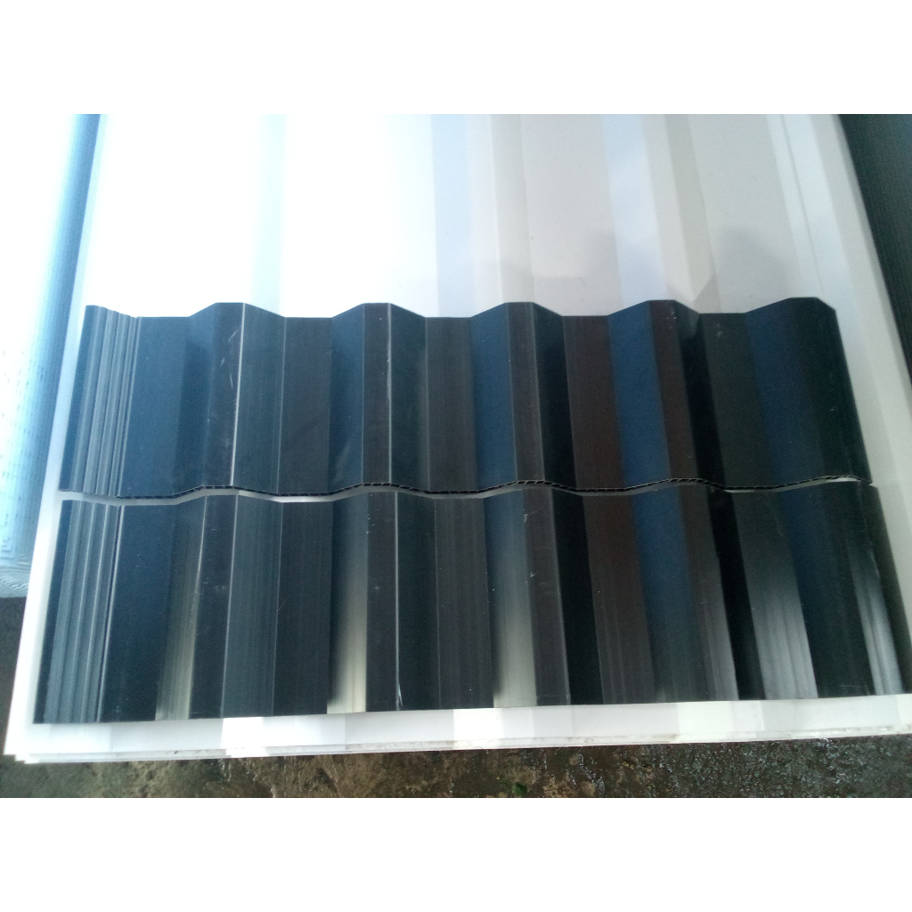 Atap UPVC Fuji Lite Double Layer Atap Hitam