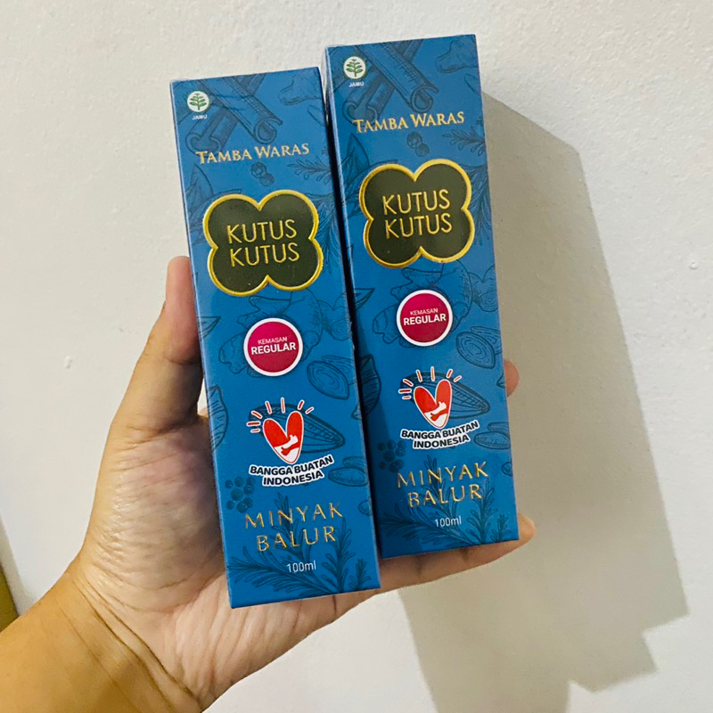 New Packaging BNIB Original 100% Minyak Kutus Kutus 100ml