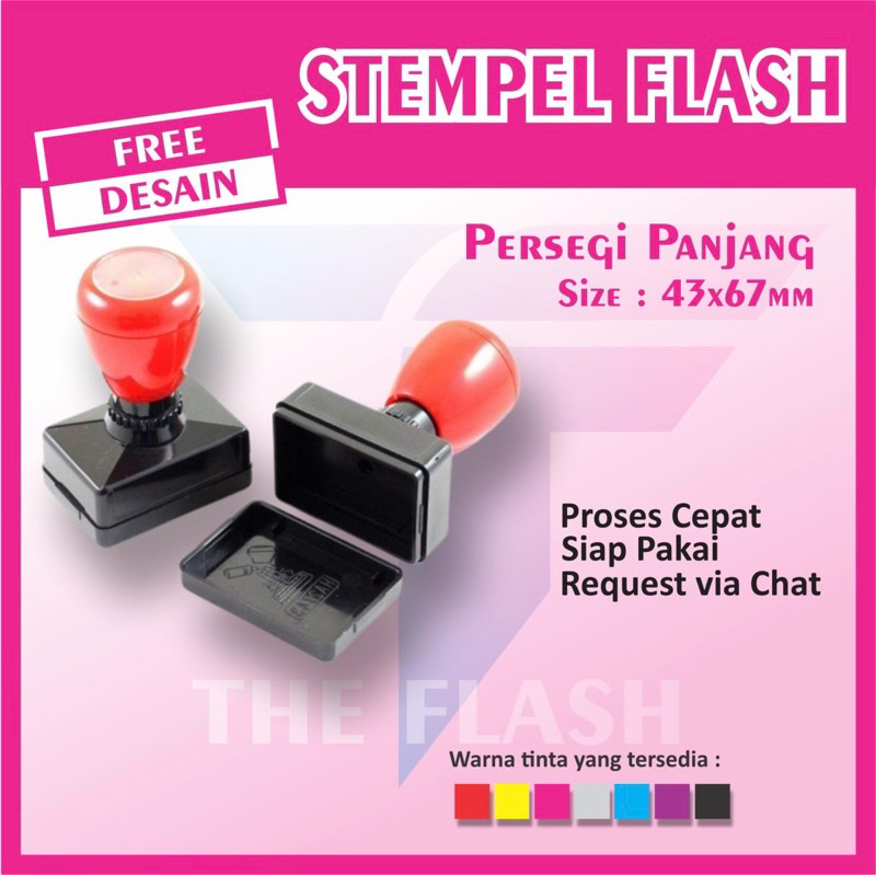 

STEMPEL FLASH OVAL|BULAT |FREE DESAIN|BEBAS WARNA|MURAH|BUAT KANTOR|CUSTOM