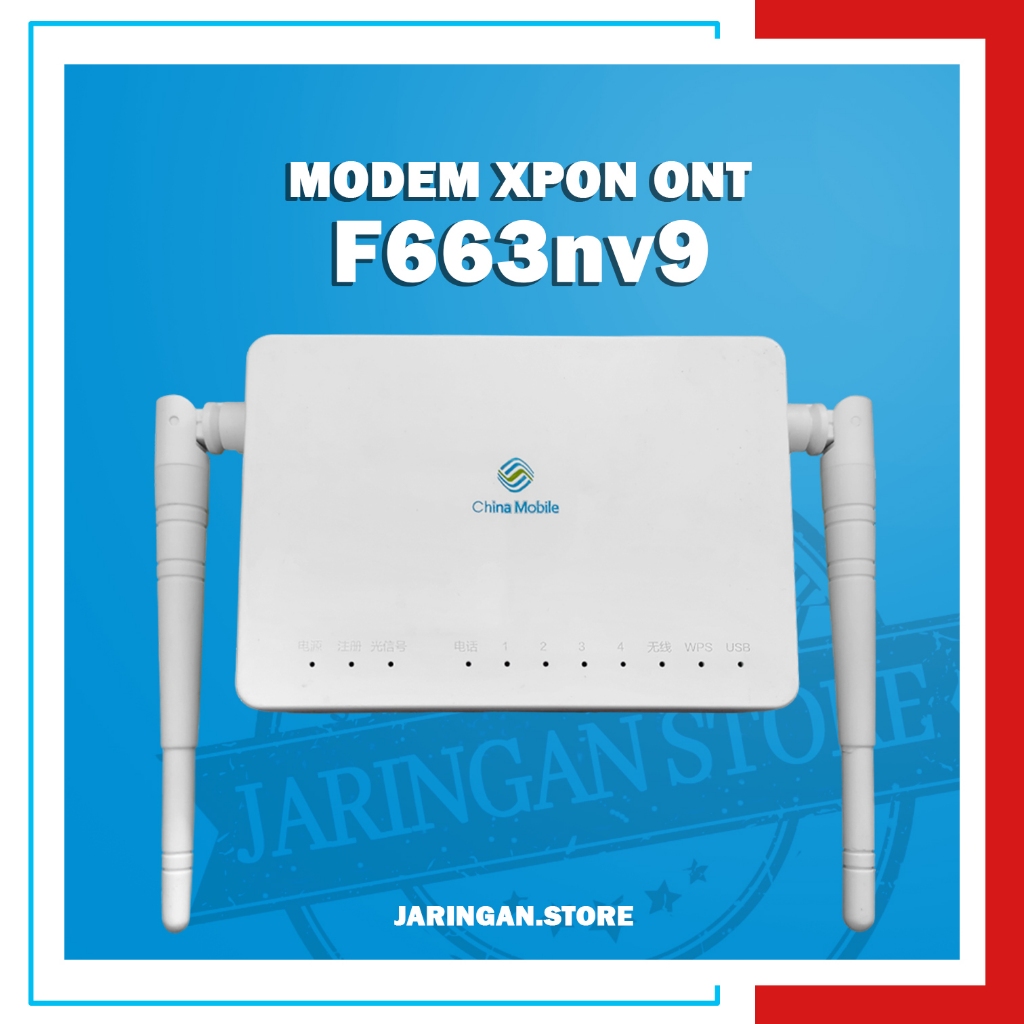 JUAL MODEM ZTE F663N V9 XPON ONU