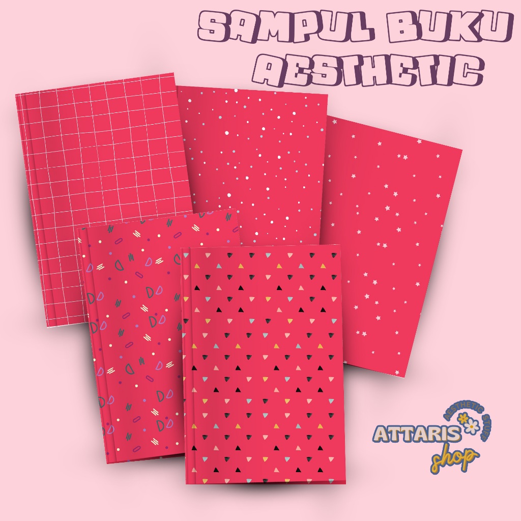 

SAMPUL BUKU AESTETIK | MERAH SAMPUL BUKU TULIS BIGBOSS SIDU KIKI | BOOK COVER AESTHETIC |RED SERIES