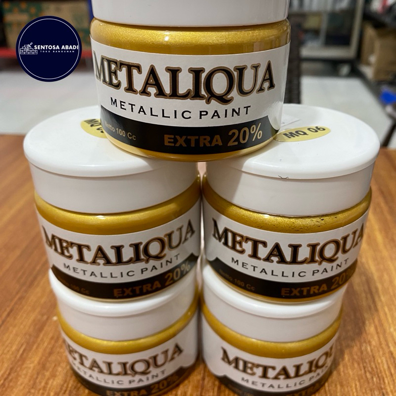 Cat Emas Gold Metaliqua