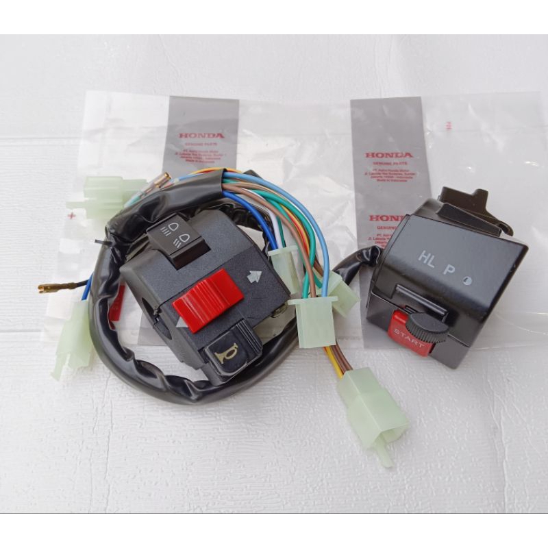 SAKLAR LAMPU SET HONDA GRAND ASTREA LEGENDA PRIMA SAKLAR KIRI KANAN SET GRAND SAKLAR KIRI KELAKSON S
