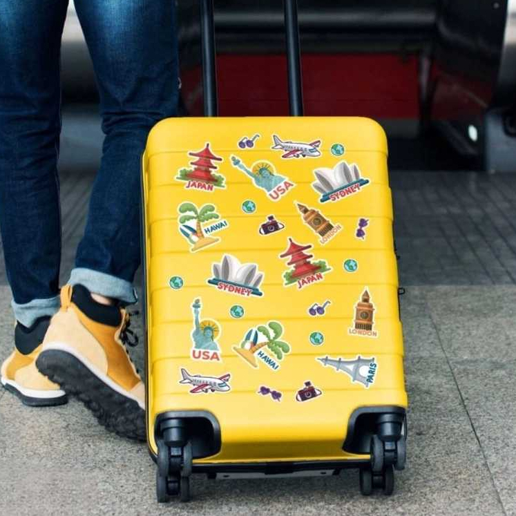 

STIKER VINYL LUCU STIKER TRAVEL STIKER LAPTOP STIKER KOPER STIKER HELM STIKER HP STIKER KACA
