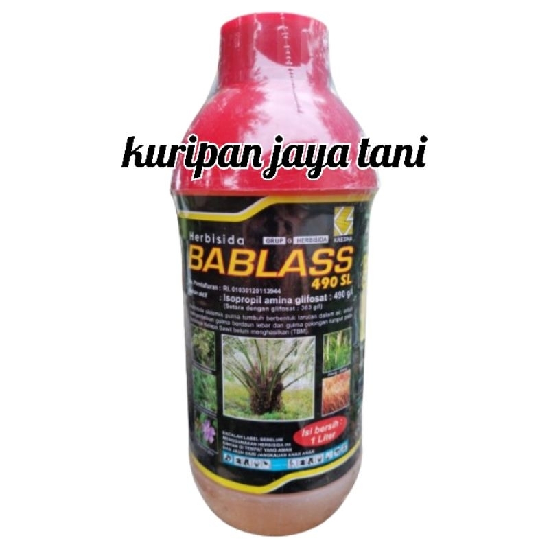 Bablas 490SL 1 Liter herbisida sistemik obat rumput mati sampai akar