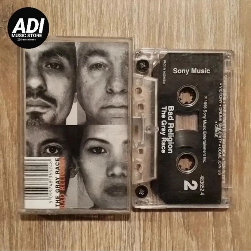 USED Bad Religion - The Gray Race (Kaset Tape Pita)