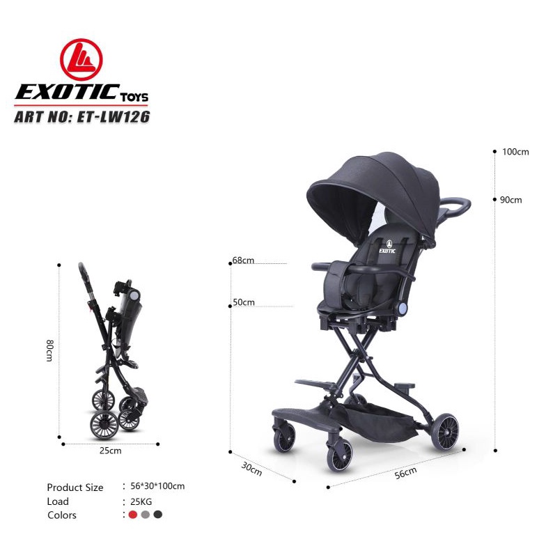 KODE W8L Stroller Exotic LW126 LW121 LW12LW112LW211LW212LW116LW129