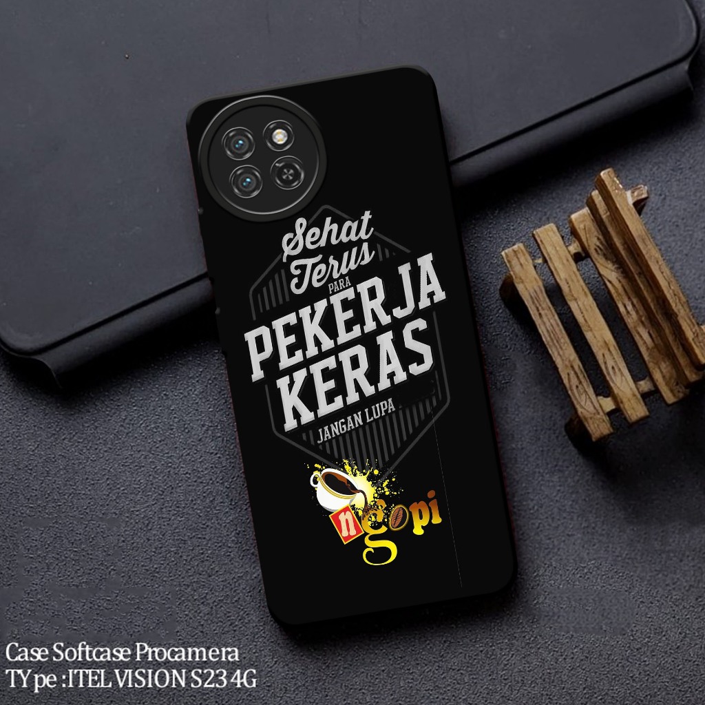 Casing Hp Itel S23 Terbaru - Fashion Case Kucing - Case Hp Itel S23 - Soft Case Hp Itel S23 - Kesing