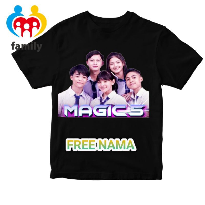 BAJU KAOS ATASAN ANAK MAGIC 5 VIRAL