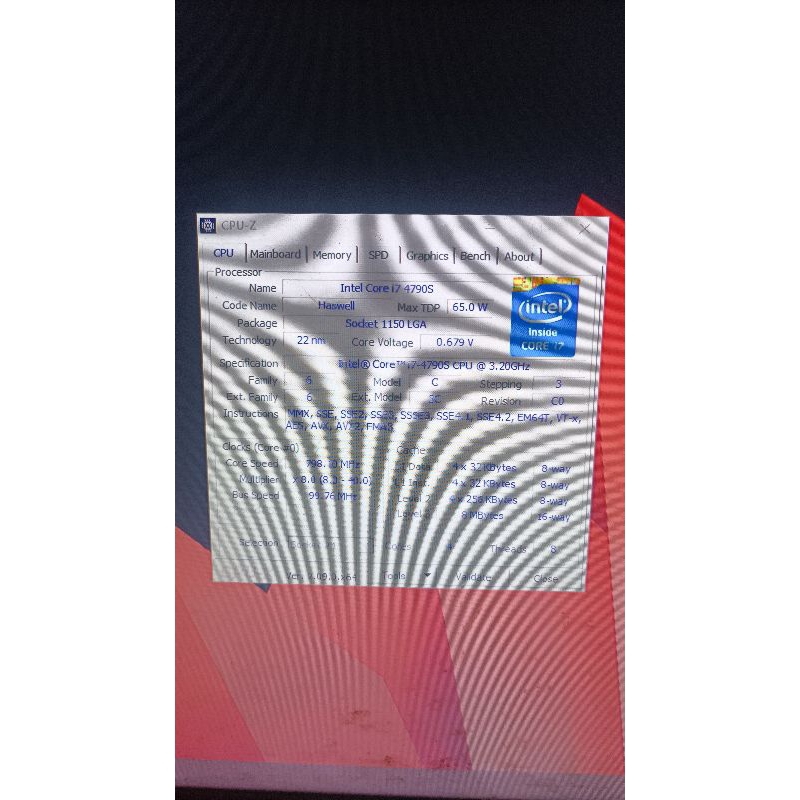 intel core i7 4790s