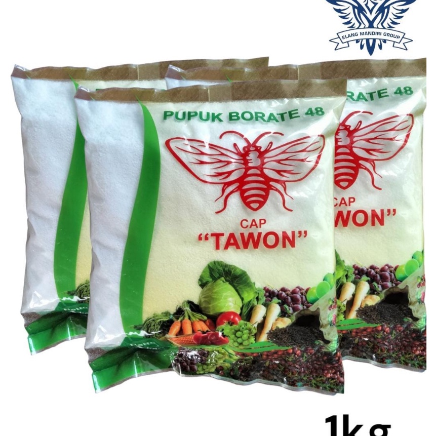 Terbaru PUPUK BORATE 48 Boron 48 CAP TAWON Untuk Segala Jenis Tanaman karate boron