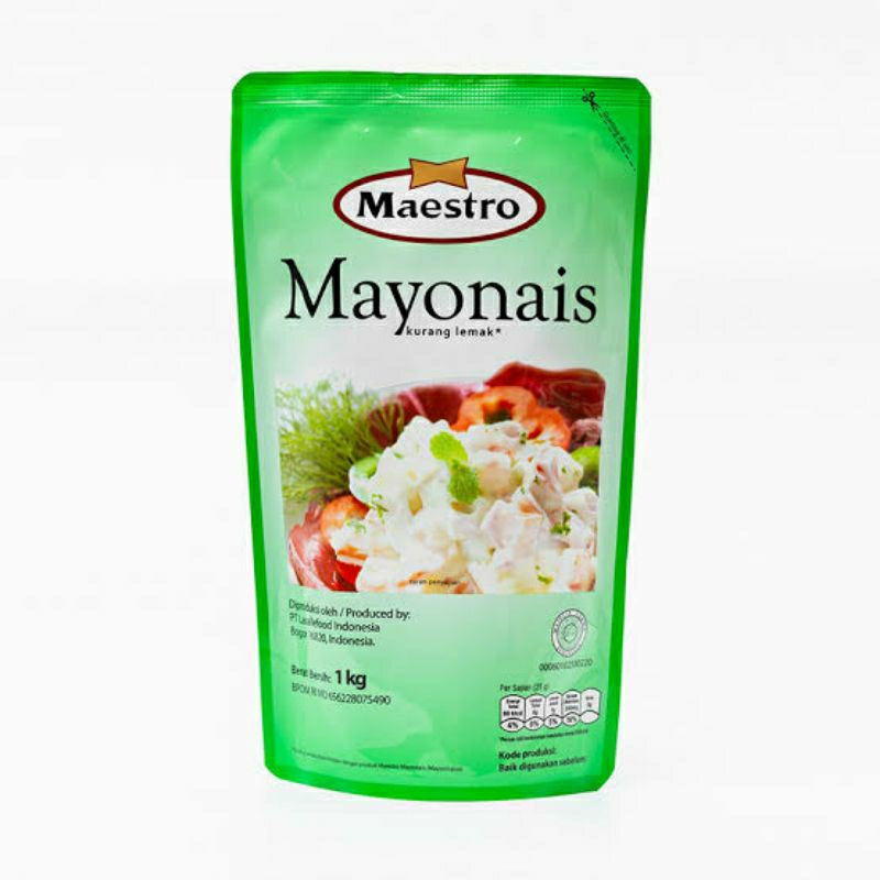 

MAESTRO MAYONAIS KEMASAN POUCH 1 KG