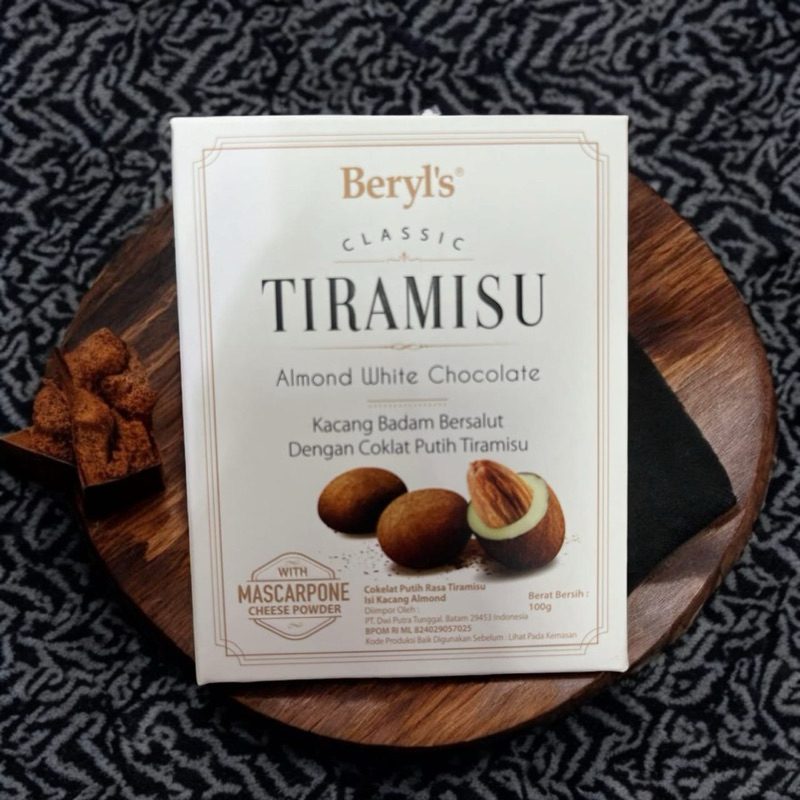 

Cokelat Beryls Classic Tiramisu Almond Milk 100gr