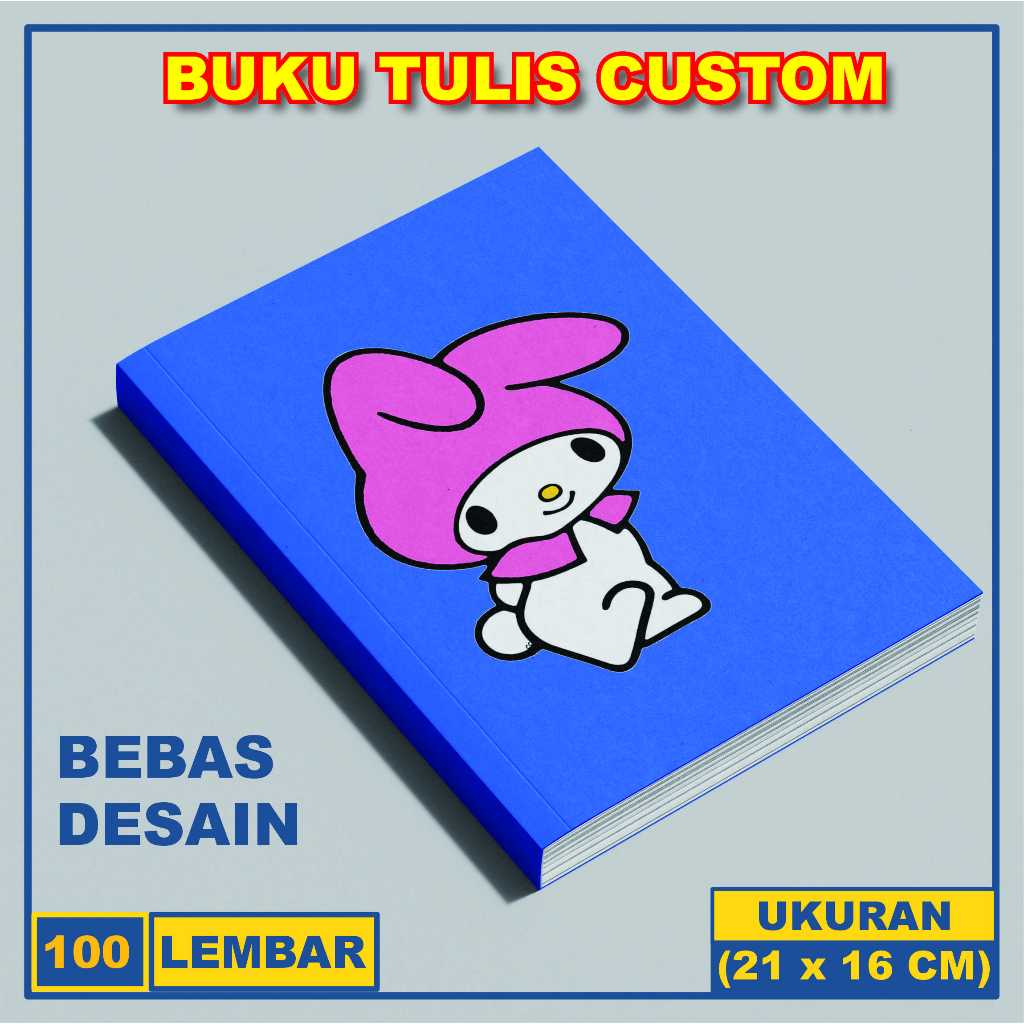 

(PCS) BUKU TULIS CUSTOM ISI 100 LEMBAR BEBSA DESAIN SUKA SUKA