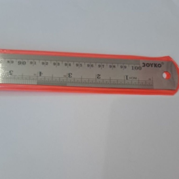 

KODE V8L2 Penggaris besi 1cm TEBAL Joy Art