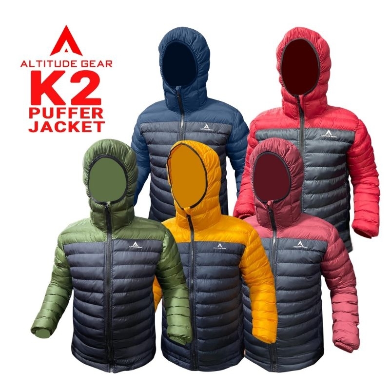 Jaket Gunung Gelembung Altitude Gear K2 Dacron Puffer Jacket