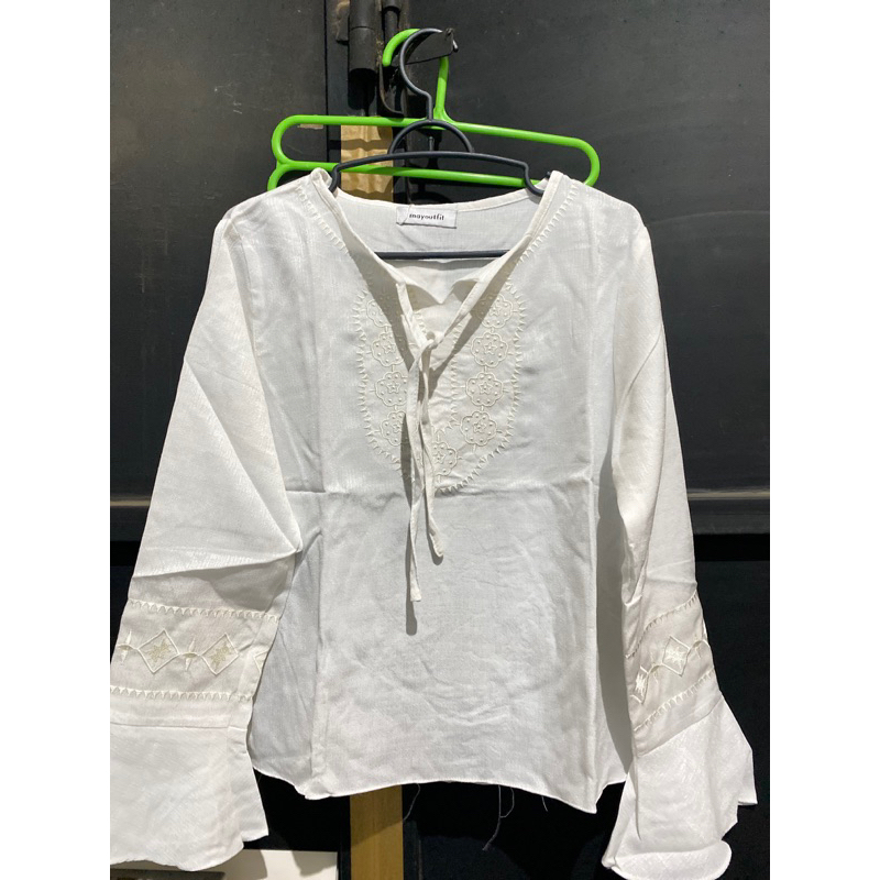 Kemeja Putih Mayoutfit