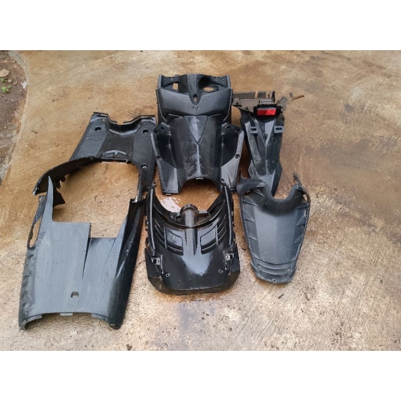 1.dek kontak mio soul gt . 2 Dek lumpur belakang ban depan