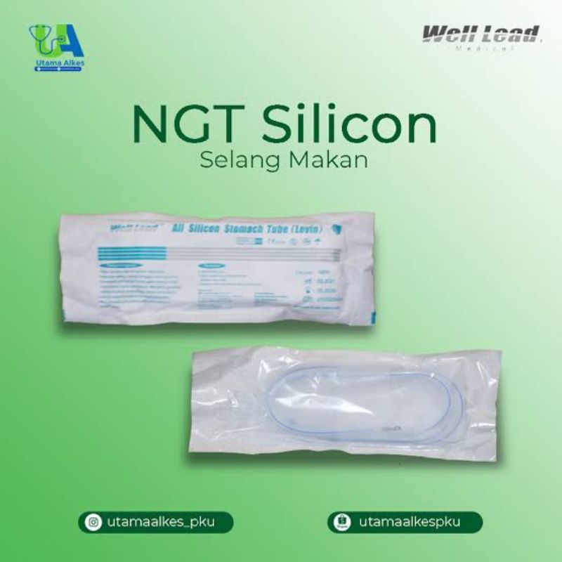 NGT Silicon Well Lead /16FR. Selang Makanan NGT silikon