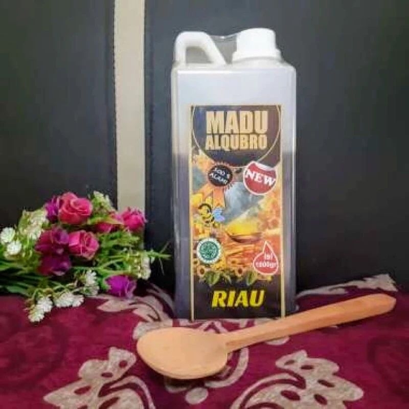 

Madu Murni Hutan Riau Asli Al Qubro Kemasan 1kg