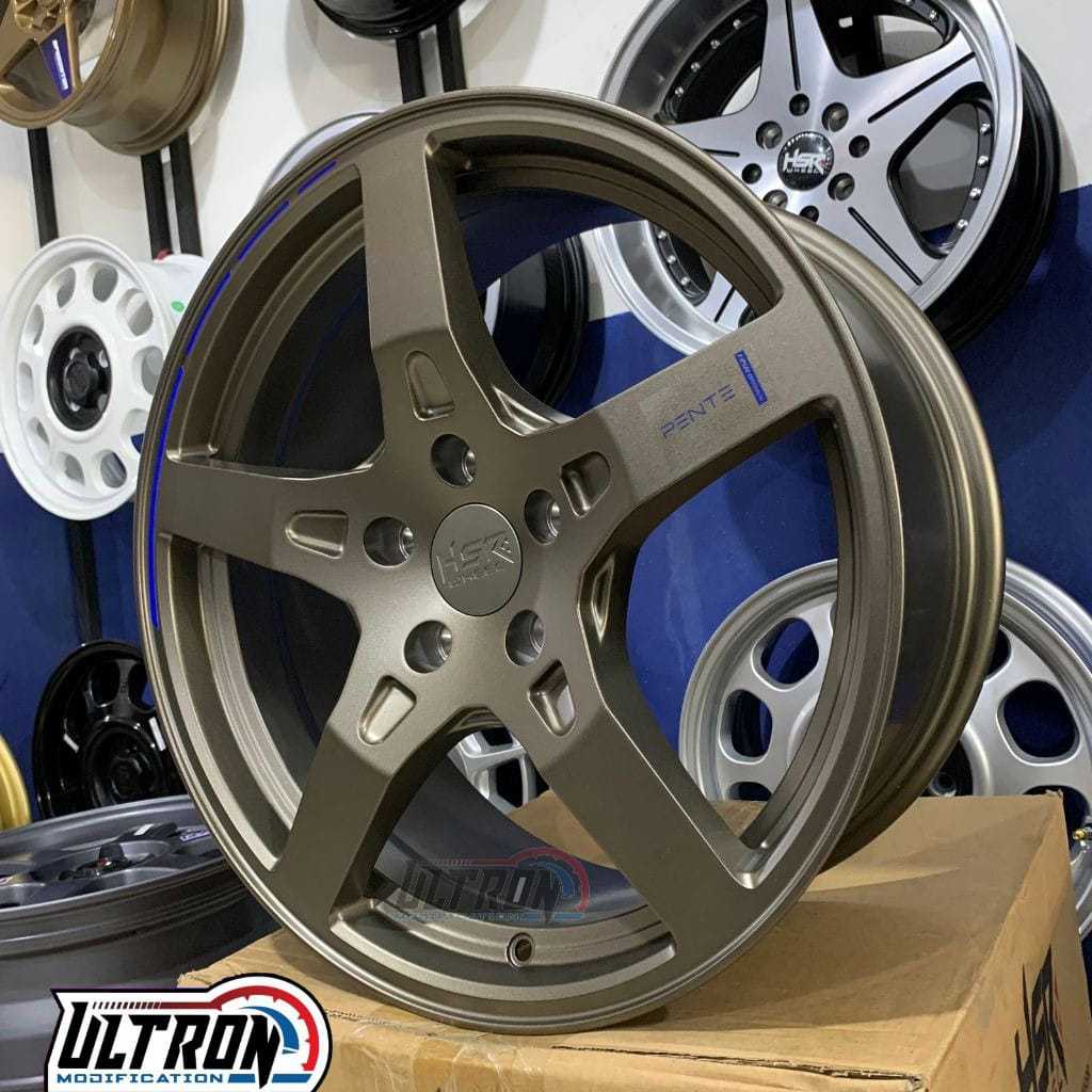 Velg Promo Hsr R16 Grandmax Innova Rush Terios Hsr Pente Ring 16 Warna Bronze