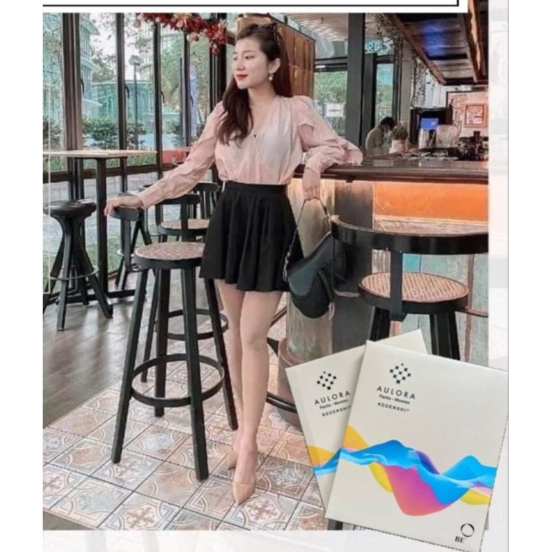 Aulora pants beige celana kesehatan legging wanita