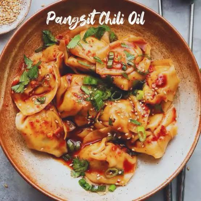 

pangsit Chili oil