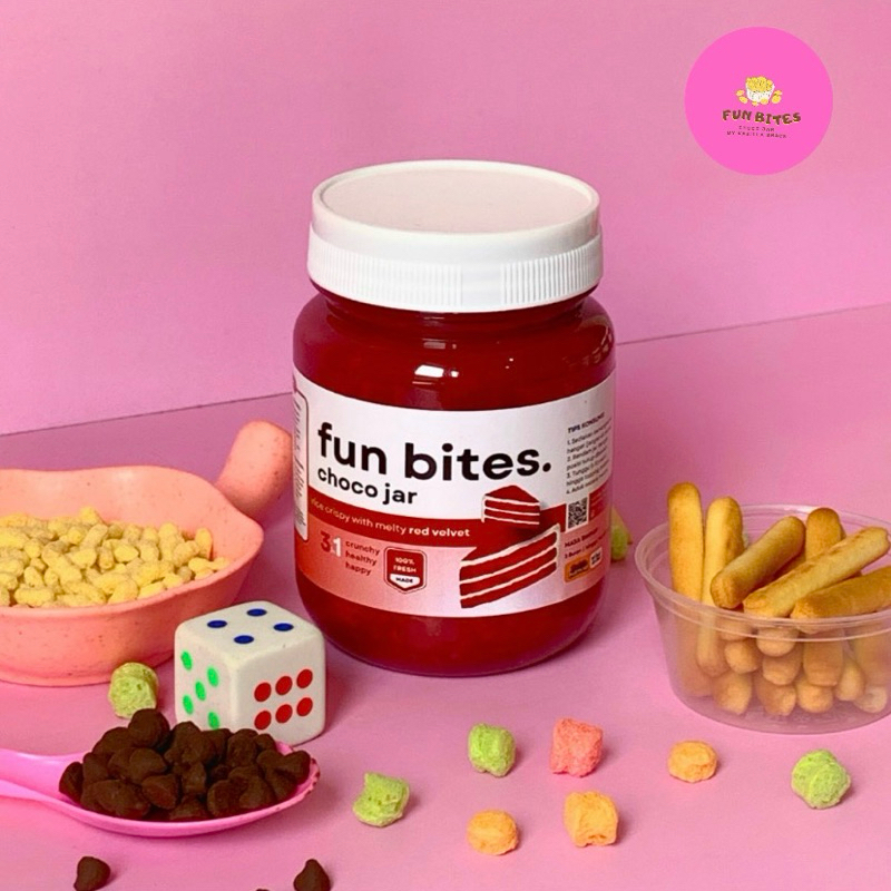 

fun bites chocojar red velvet