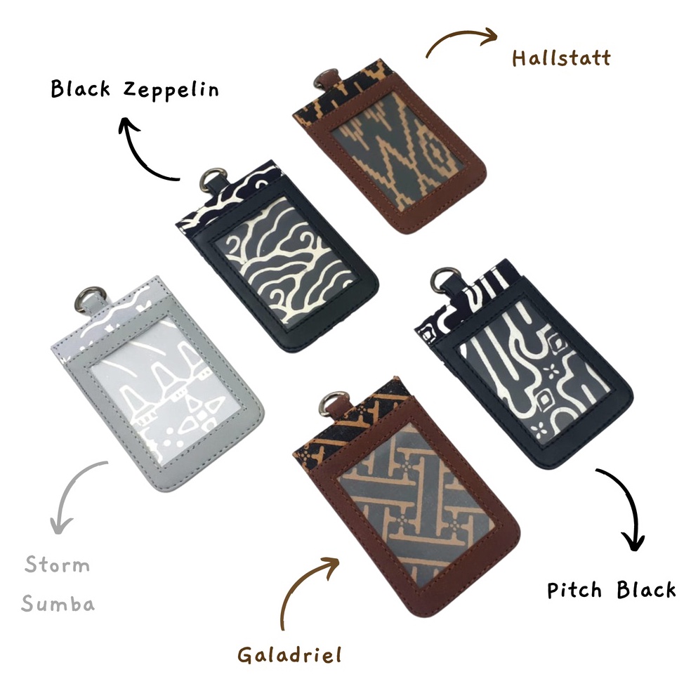 

KODE C8N Bukuku Nametag ID Card Lanyard Nocturnal