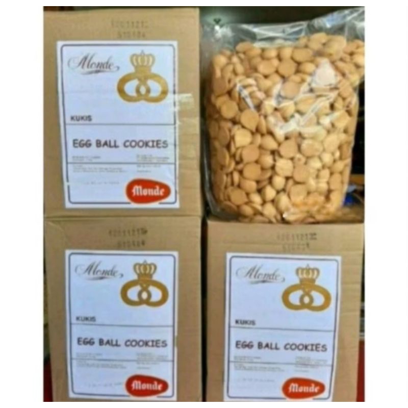 

Kue Monde Egg Ball cookies 500gram