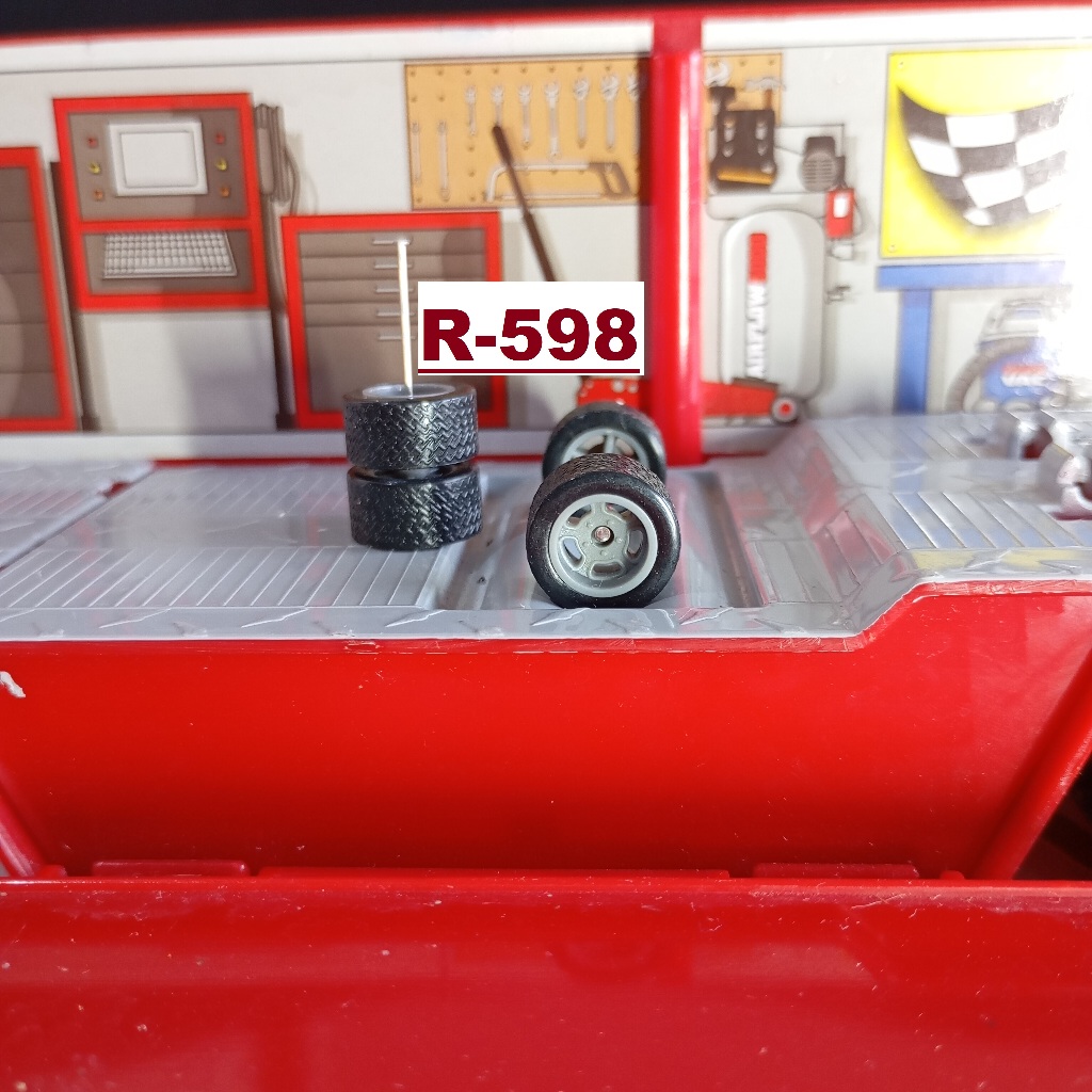 Ban Karet Hotwheels ORI R-598 Gasser Abu Uk12 As Extra Panjang