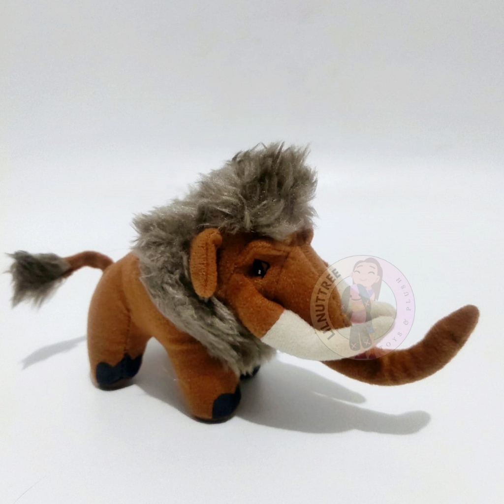 Boneka Manny Mammoth Ice Age MCD Prize Mcdonalds Vintage RARE Cut Brand