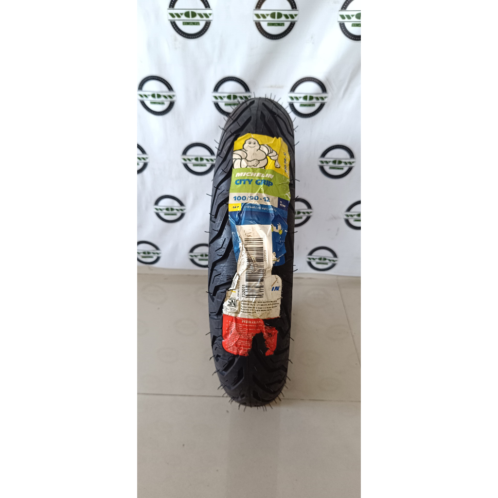 BAN MICHELIN CITY GRIP 100/90-12 (ORIGINAL 100%)