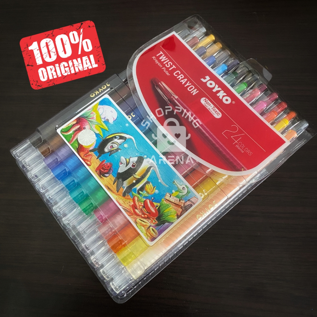 

Jual Crayon Putar Joyko Isi 24 Warna Perlengkapan Mewarnai Pewarna Twist Krayon Menggambar Coloring Stuff Peralatan Sekolah Seni Tools Asli Prakarya School Original Drawing Melukis Art Colour Color Kesenian Lengkap Murah Termurah Shopping Arena Malang