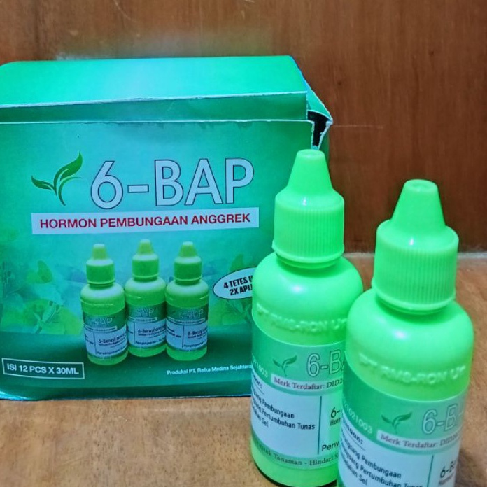 Wah Hormon Tanaman 6 BAP Benzylaminopurine Bud Breaker Perangsang Bunga Anggrek dan Penumbuh Tunas 3