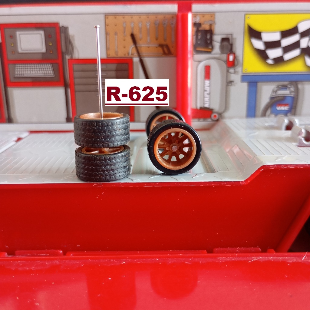 Ban Karet Hotwheels ORI R-625 BBS Coklat Uk14 As XXL